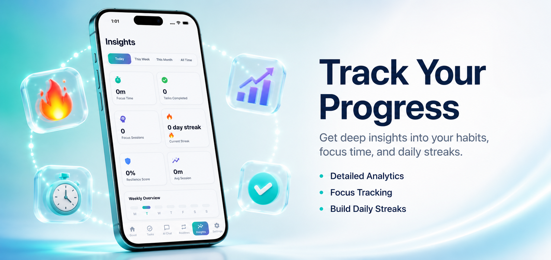 Screenshot showing personal-analytics feature
